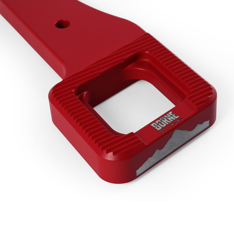 Mishimoto 2017+ Ford Raptor / 2009+ Ford F150 Borne Off-Road Billet Tow Hooks - Red - Mammoth Racing -