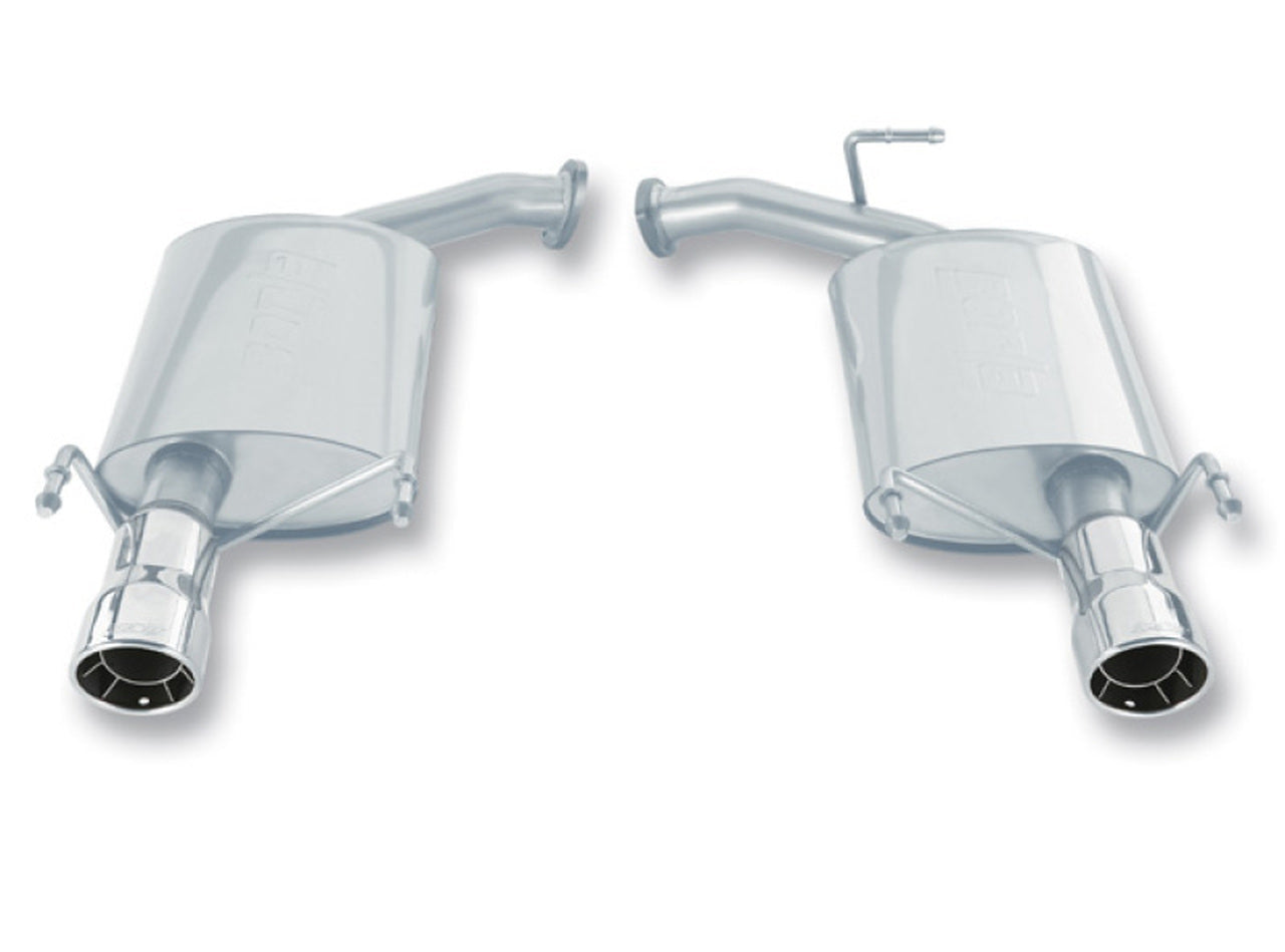 Borla 07-11 Jeep Wrangler 3.8L V6 2/4 wheel Drive 2/4 Door Exhaust (Rear Section Only) - My Store