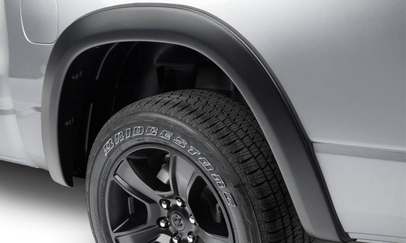 Bushwacker 19-22 Ram 1500 (Excl. Rebel/TRX) 76.3 & 67.4in Bed OE Style Flares 4pc Set - Blk / Smooth - Mammoth Racing -