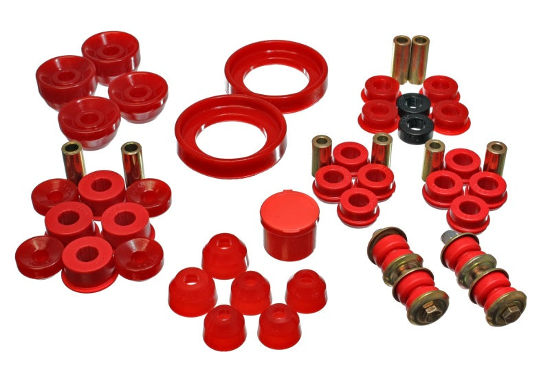 Energy Suspension 90-93 Honda Accord/Odyssey Red Hyper-Flex Master Bushing Set - My Store