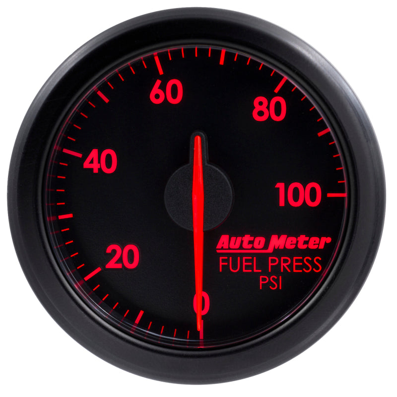 Autometer Airdrive 2-1/6in Fuel Pressure Gauge 0-100 PSI - Black - My Store