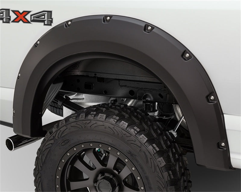 Bushwacker 18-19 Ford F-150 Max Pocket Style Flares 2pc - Black - My Store