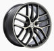 BBS CC-R 20x9 5x112 ET25 Satin Graphite Diamond Cut Polished Rim Protector Wheel -82mm PFS Required - Mammoth Racing -