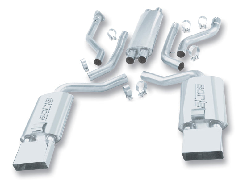 Borla 92-96 Chevrolet Corvette Hatchback/Conv 5.7L 8cyl 4/6 Spd Touring SS Catback Exhaust - My Store