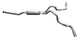 Gibson 07-10 Chevrolet Silverado 2500 HD LT 6.0l 3in Cat-Back Dual Extreme Exhaust - Aluminized - Mammoth Racing -