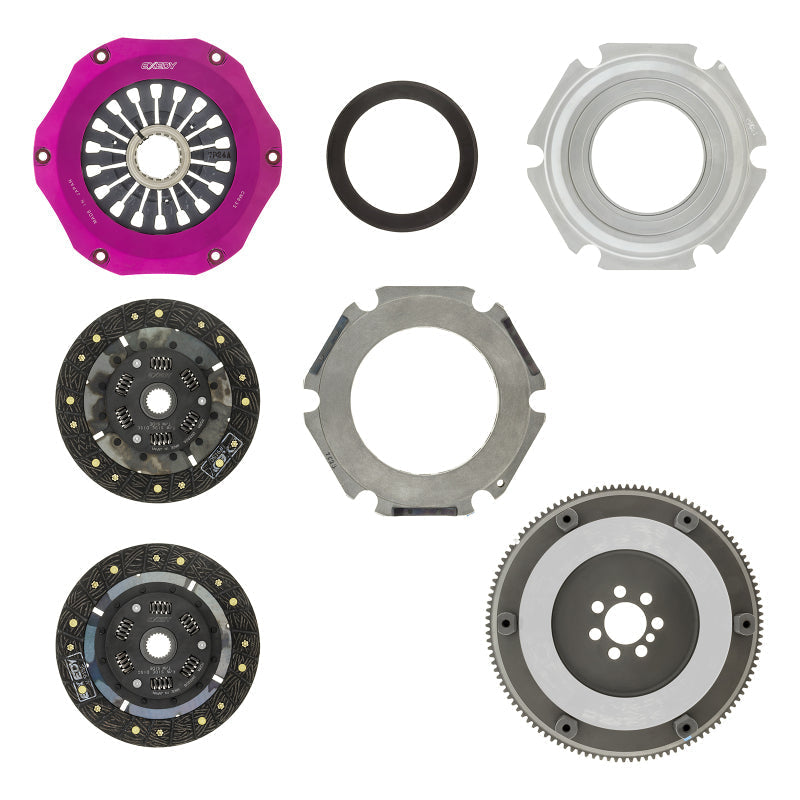 Exedy 08-15 Mitsubishi Evo X 4b11t 2.0l Twin-Organic Clutch Kit - Mammoth Racing -