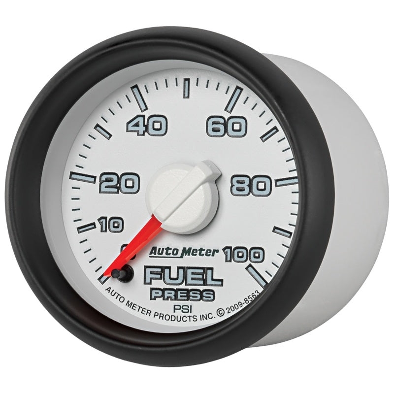 Autometer Factory Match 52.4mm Full Sweep Electronic 0-100 PSI Fuel Pressure Gauge Dodge - My Store