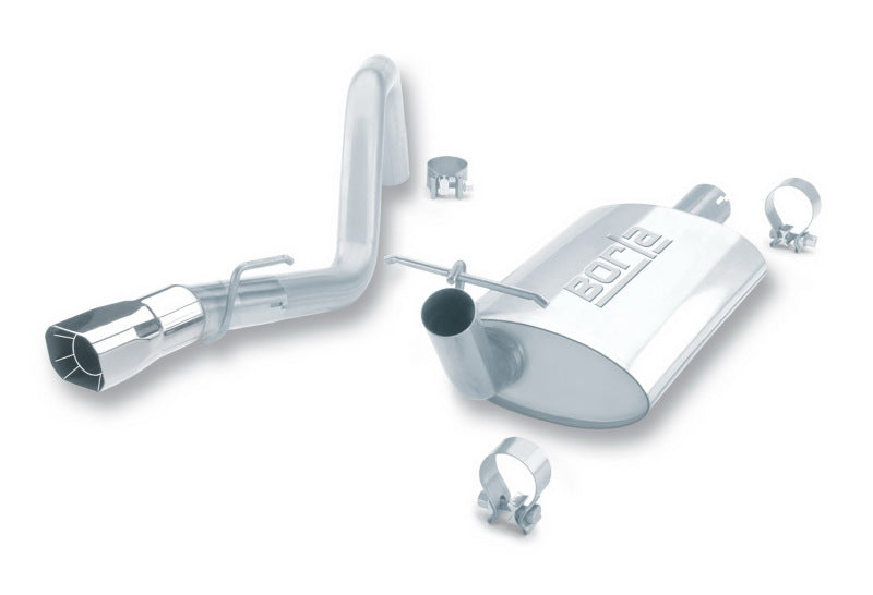 Borla 91-95 Jeep Wrangler YJ 4.0L 6cyl 4WD 2Dr SS Single Rigth Rear Exit Cat-Back Exhaust - My Store