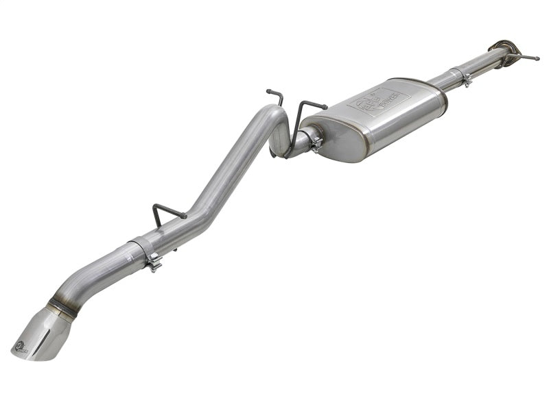 aFe MACH Force-Xp Hi-Tuck 3in. 409 SS C/B Exhaust 15-18 GM Colorado L4-2.5L/V6-3.6L - Polished Tip - Mammoth Racing -