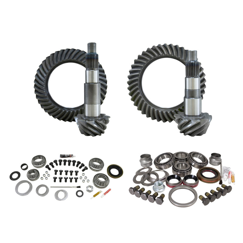 Yukon Gear & Install Kit Package For Jeep JK Rubicon in a 5.38 Ratio - Mammoth Racing -