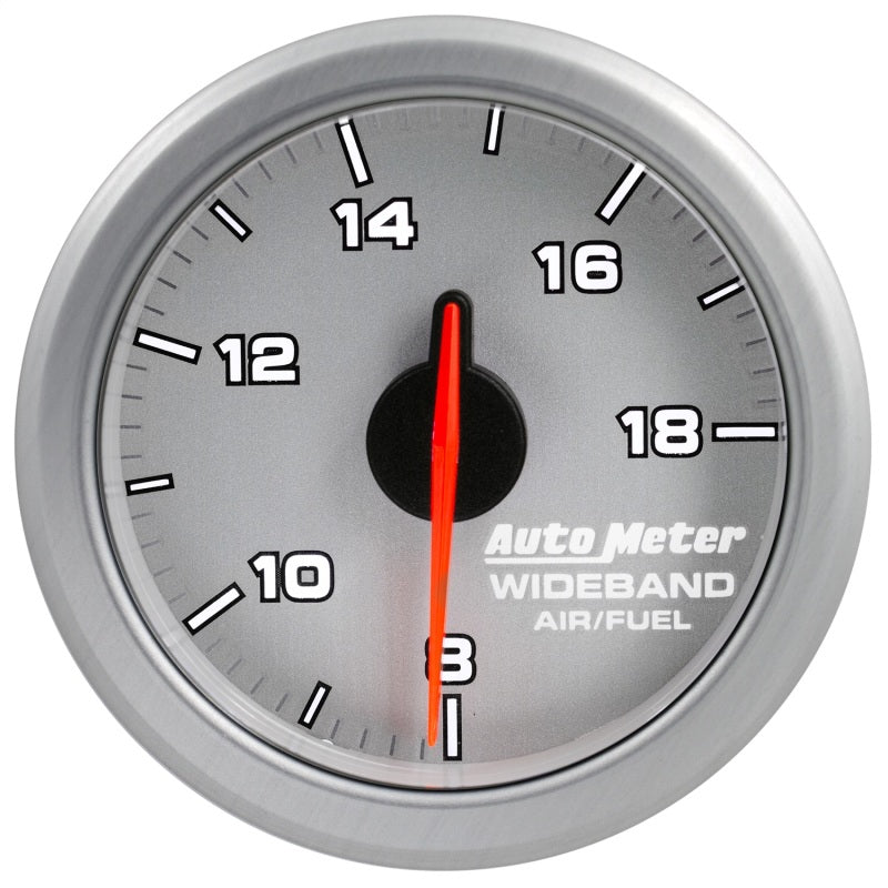 Autometer Airdrive 2-1/6in Wideband Air / Fuel Gauge 10:1-17:1 ARF Range - Silver - My Store