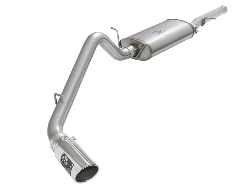 aFe MACHForce XP Exhausts Cat-Back Polished Tips 09-17 GM Silverado 1500 4.3/5.3L RegCab SB/LB - Mammoth Racing -