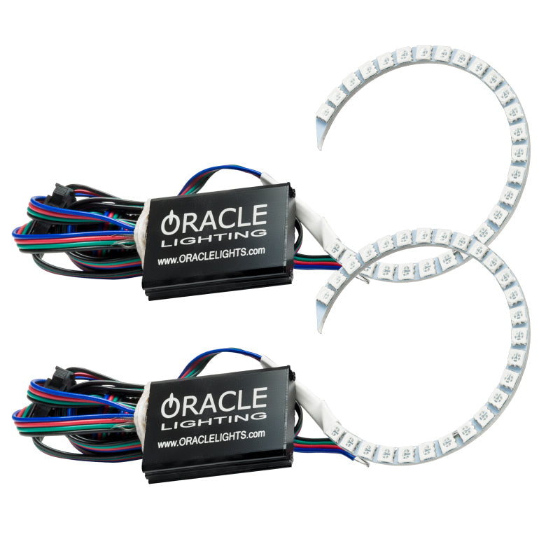 Oracle 18-21 Ford Mustang LED Headlight Halo Kit - ColorSHIFT w/o Controller - Mammoth Racing -