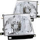ANZO 1997-2000 Toyota Tacoma Crystal Headlights Chrome - My Store