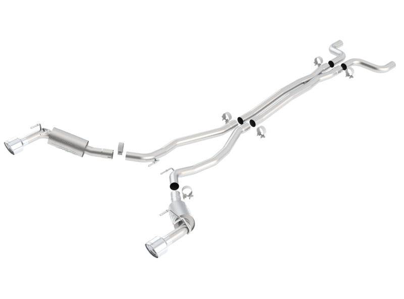Borla 10-13 Chevy Camaro SS 6.2L 8cyl Aggressive Catback Exhaust - Mammoth Racing -