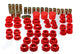 Energy Suspension 02-09 350Z / 03-07 Infiniti G35 Coupe Red Rear Control Arm Bushing Set - My Store