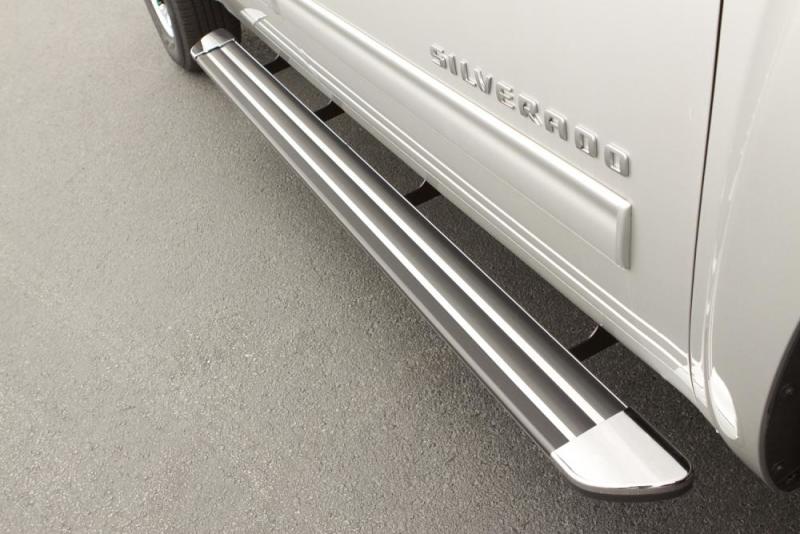 Lund 07-17 Chevy Silverado 1500 Crew Cab Crossroads 87in. Running Board Kit - Chrome - My Store