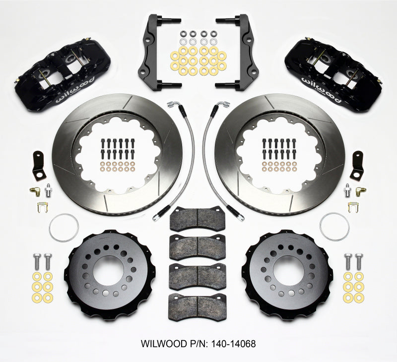 Wilwood Aero4 Rear Kit 14.25in 2014-Up Challenger w/Lines - My Store