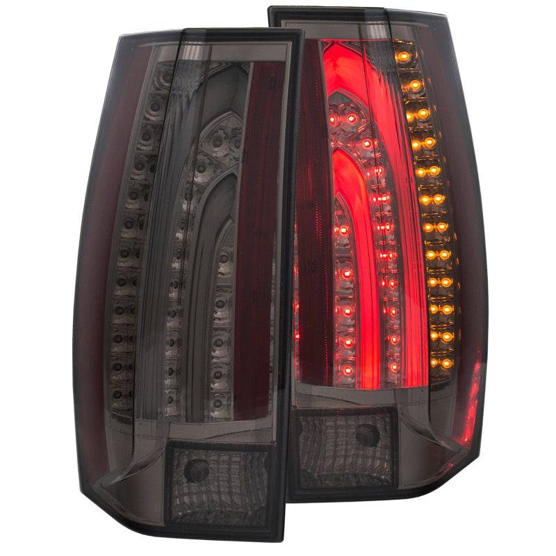 ANZO 2007-2014 Chevrolet Suburban LED Taillights Smoke G5 - Escalade Look - My Store