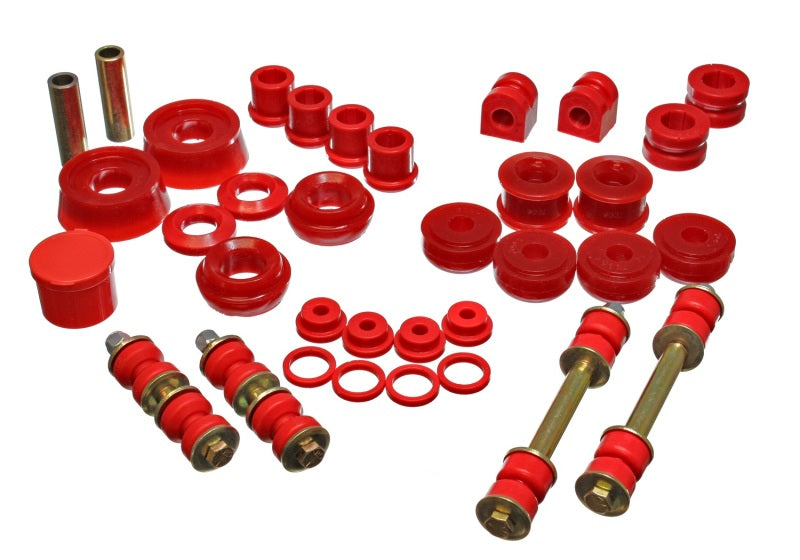 Energy Suspension 03-05 Dodge SRT-4 FWD Red Hyper-flex Master Bushing Set - My Store