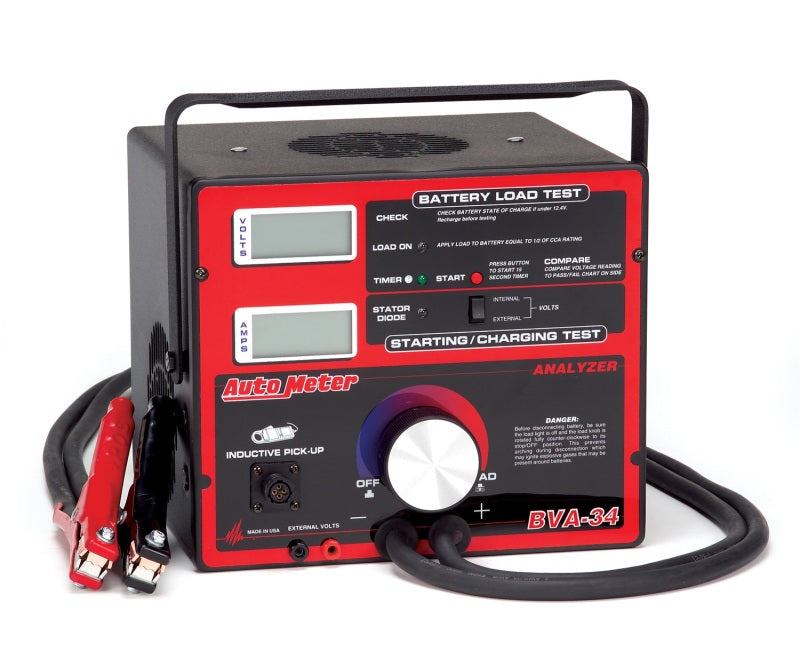 Autometer Charging System Analyzer / Battery Tester - My Store