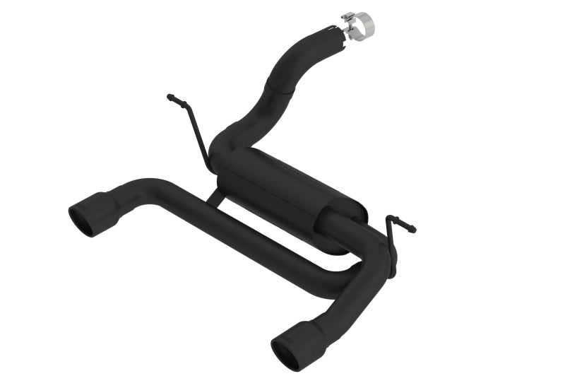 Borla 18-19 Jeep Wrangler JL/JLU 2.0L 4Cyl 2DR/4DR Axle Back Exhaust ATAK w/ 2.5in Tips - Black - My Store
