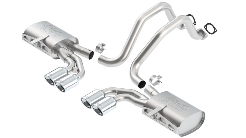 Borla 97-04 Chevrolet Corvette 5.7L 8cyl ATAK SS Catback Exhaust - My Store