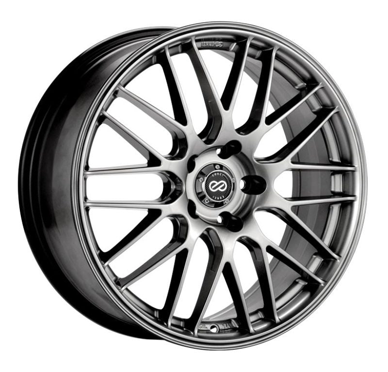 Enkei EKM3 442 18x8 5x120 42mm offset Hyper Silver Wheel - Mammoth Racing -