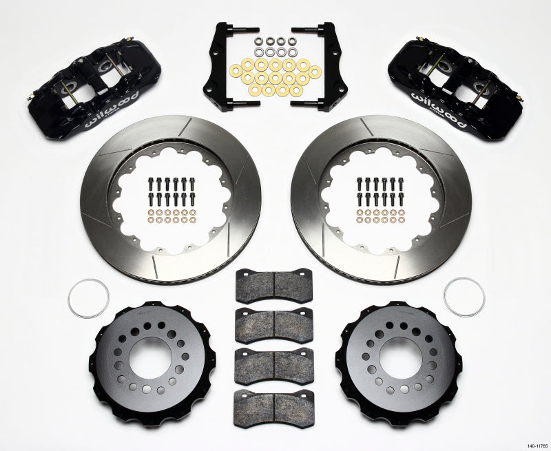 Wilwood Aero4 Rear Kit 14.25in 2006-10 Magnum/Challngr/Chrgr/300C - Mammoth Racing -