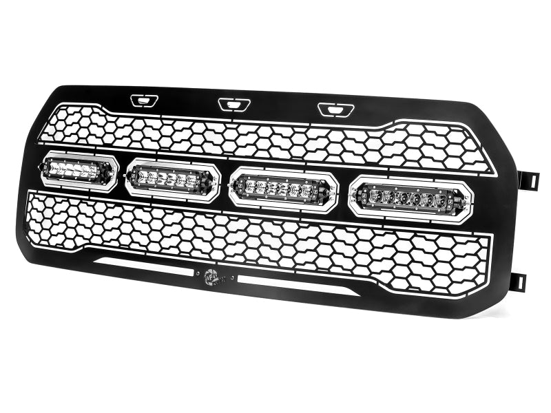 aFe 17-20 Ford Raptor w/o FFC Scorpion Grill w/ LEDs - My Store