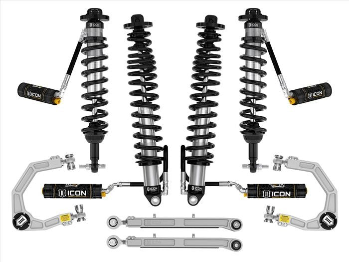 Icon 21-up Bronco Non-sasquatch 3-4" Lift Stage 6 Suspension System Billet - Mammoth Racing -