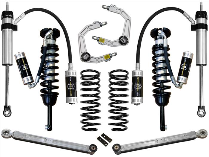 Icon 2010+ Toyota FJ/4Runner 0-3.5in Stage 8 Suspension System w/Billet Uca - Mammoth Racing -