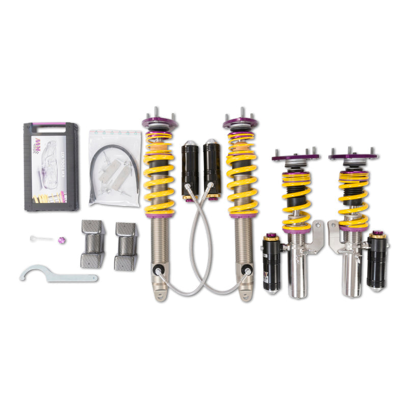 KW Porsche 911 991 Carrera Carrera 2/2S/GTS 4/4S/GTS With PDCC Clubsport Coilover Kit 3-Way - Mammoth Racing -