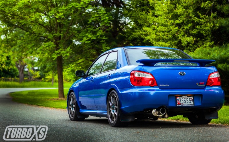 Turbo XS 02-07 WRX-STi Catback Exhaust Polished Tips - Mammoth Racing -