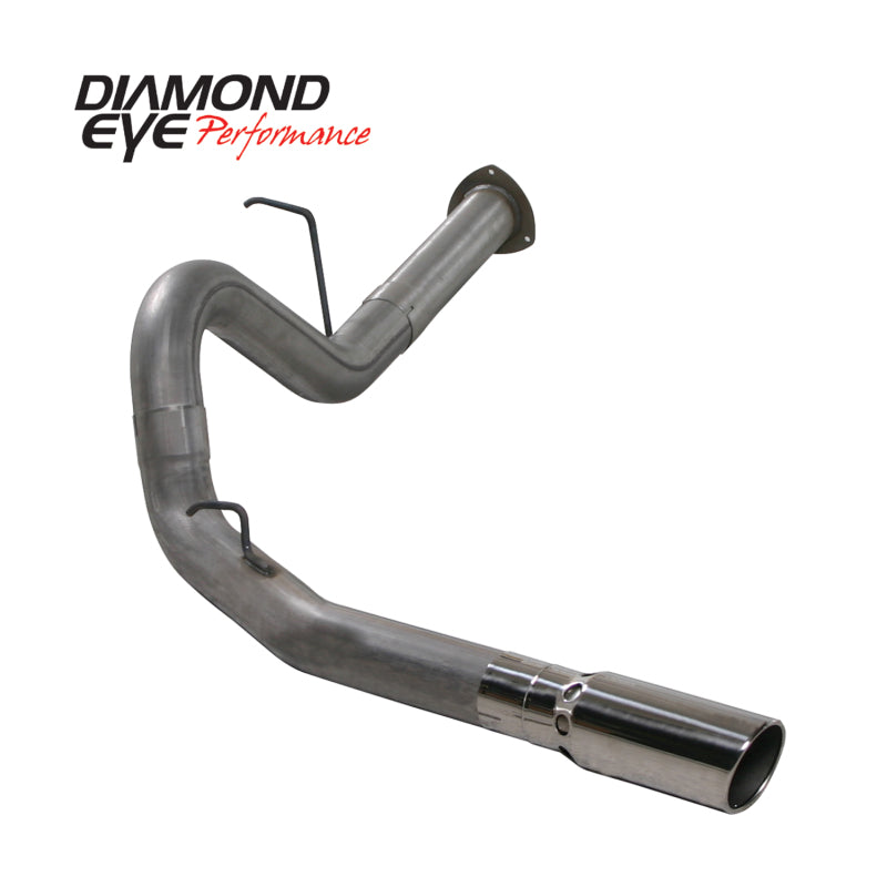Diamond Eye KIT 4in DPF-BACK SGL SS 07.5-10 CHEVY 6 6L 2500/3500 PCKGD BX46X14X14OD EL-PL - Mammoth Racing -