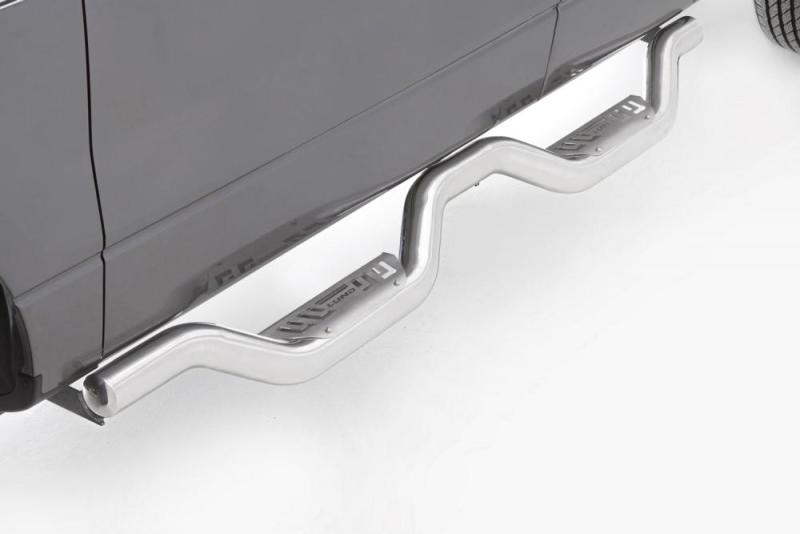 Lund 07-14 Chevy Silverado 2500 Ext. Cab Latitude Nerf Bars - Polished - My Store