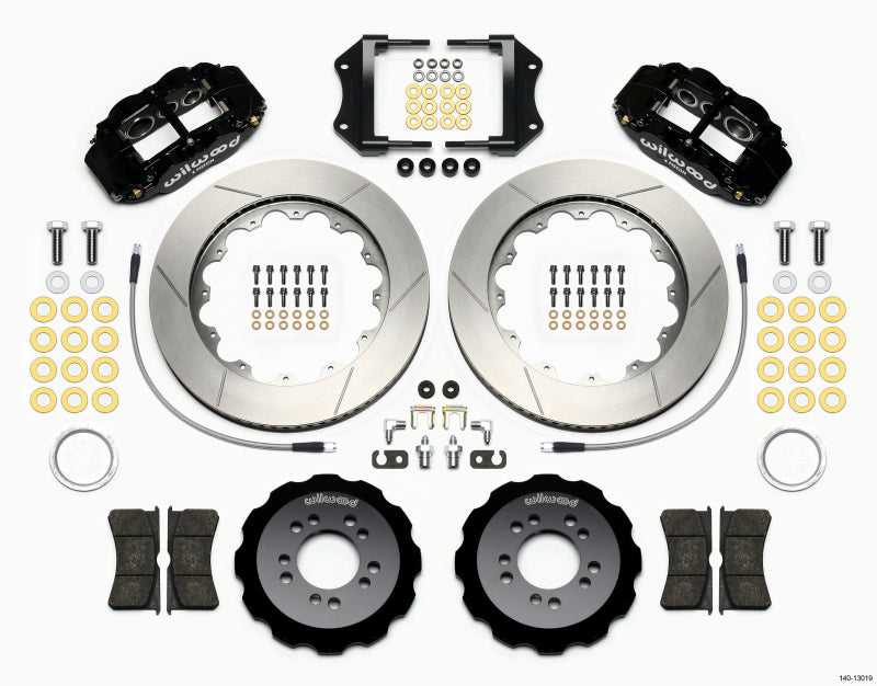 Wilwood Narrow Superlite 6R Front Hat Kit 14.00in 2013-Up Ford Focus ST w/ Lines - Mammoth Racing -