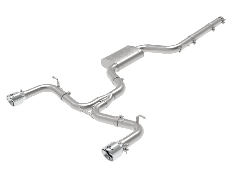 aFe MACHForce XP 3in-2.5in SS Exhaust Cat-Back 15-17 Volkswagen GTI (MKVII) L4-2.0L (t) - Polished - Mammoth Racing -