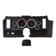 Autometer Designer Black 1969 Camaro Dash Kit 6pc Tach / MPH / Fuel / Oil / Wtmp / Volt - My Store