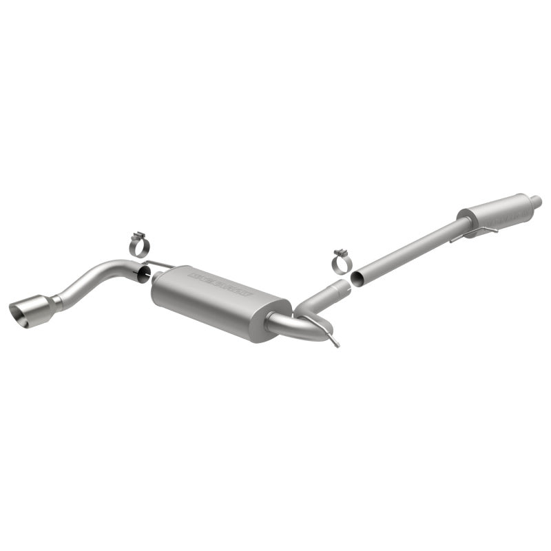 MagnaFlow 10-13 GMC Terrain L4 2.4l Single Straight D/S Rear Exit Stainless Cat Back Perf Exhaust - Mammoth Racing -