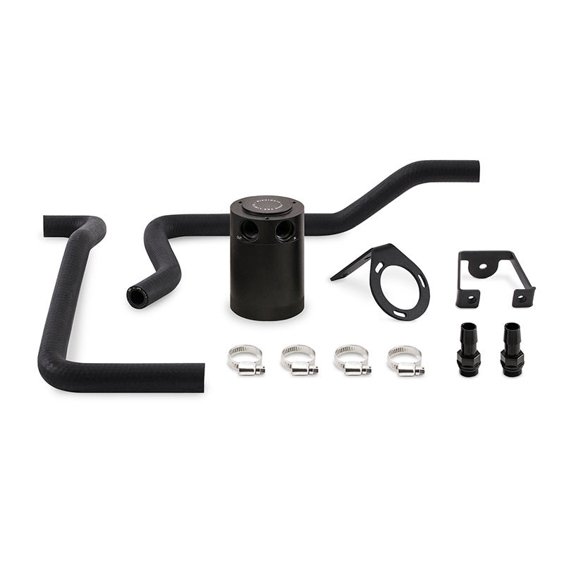Mishimoto 05-10 Dodge Charger / 05-10 Chrysler 300C 6.1L Direct Fit Oil Catch Can Kit - Black - Mammoth Racing -