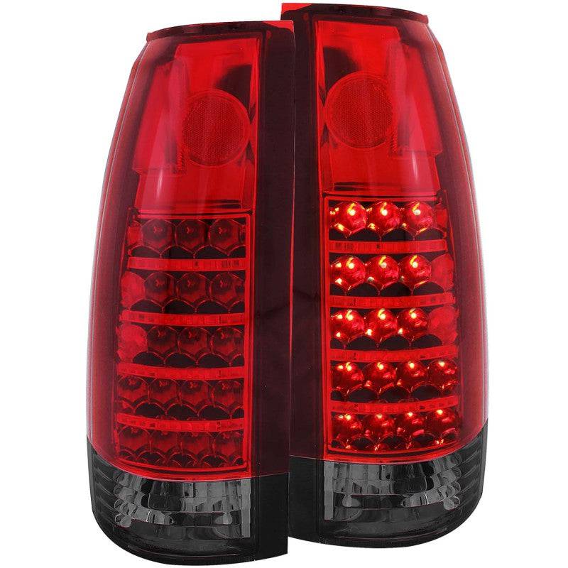 ANZO 1999-2000 Cadillac Escalade LED Taillights Red/Smoke - My Store