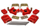 Energy Suspension 73-84 K5 Blazer 4WD Fullsize Red Complete Motor&Trans Mount Set Zinc Finish - My Store