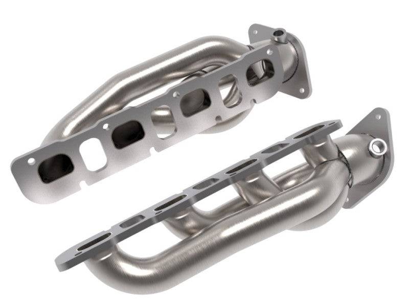 aFe Power Twisted Steel 304SS Shorty Header 2021 Ram 1500 TRX V8-6.2L (uncoated) - My Store