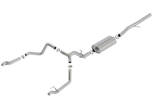Borla 19 Chevrolet Silverado/GMC Sierra 1500 6.2L SS Touring Catback Exhaust - Mammoth Racing -