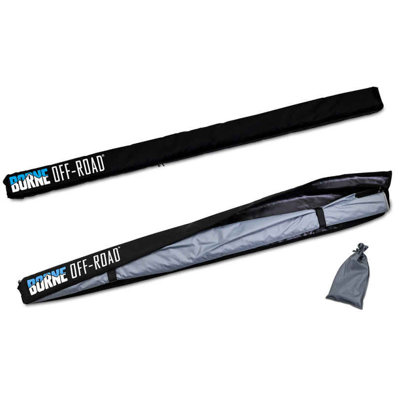 Mishimoto Borne Rooftop Awning 59in L x 79in D Grey - Mammoth Racing -