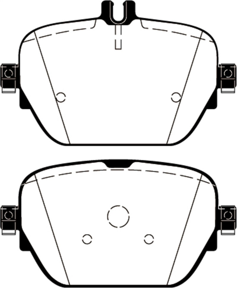 EBC 2019+ Mercedes-Benz CLS53 AMG (C257) 3.0L Turbo Yellowstuff Rear Brake Pads - My Store