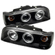 Spyder Volvo 850 93-97 Projector Headlights LED Halo Black High H1 Low H1 PRO-YD-VO85092-HL-BK - Mammoth Racing -