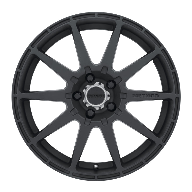 Method Mr501 Rally 17x8 +42mm Offset 5x4.5 67.1mm CB Matte Black Wheel - Mammoth Racing -