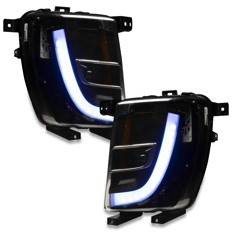 ORACLE Lighting 16-21 Tesla Model X Dynamic ColorSHIFT Headlight & Fog Light DRL Upgrade Kit - Mammoth Racing -